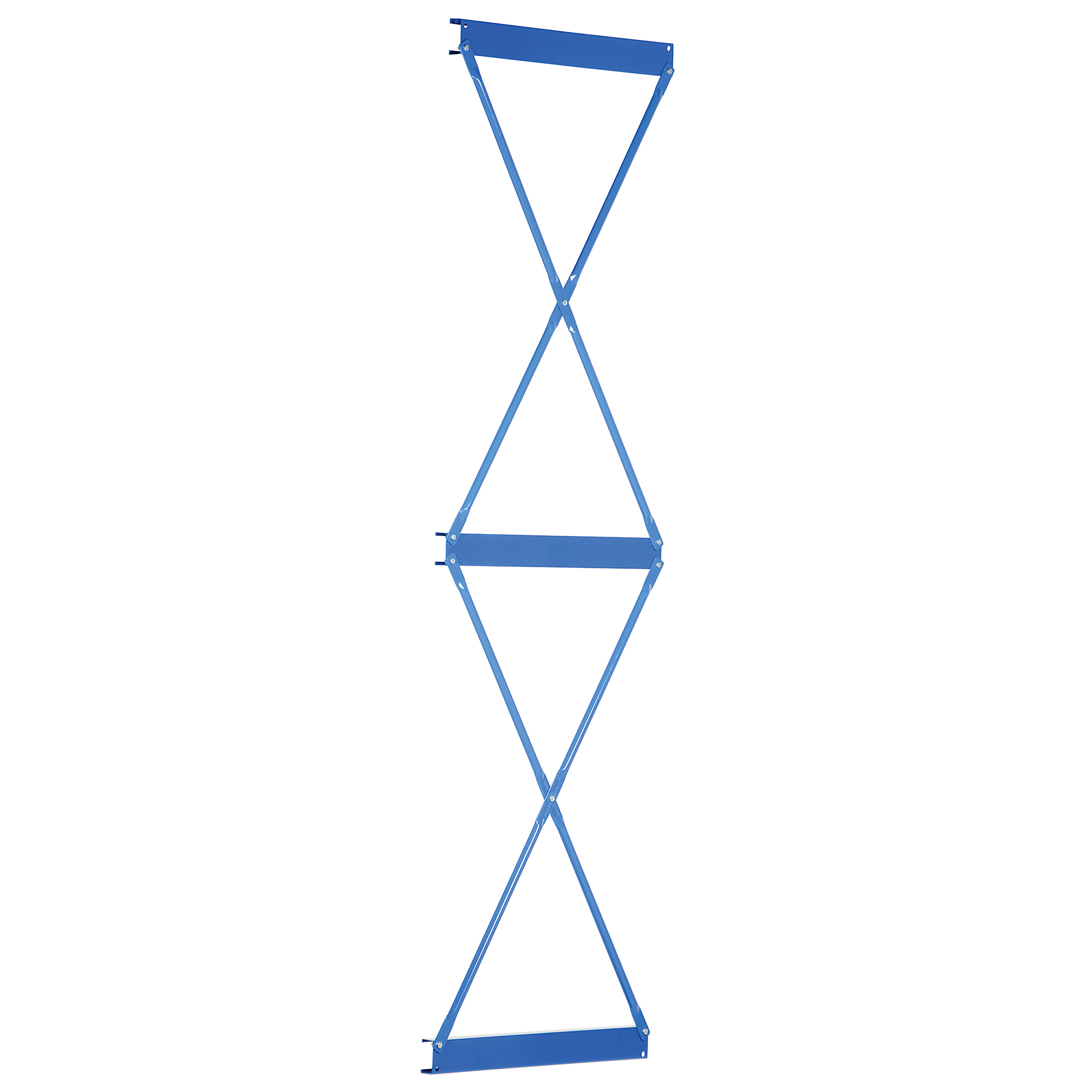 Vestil Steel Heavy Duty Cantilever Brace Set 144 In. x 72 In. Blue